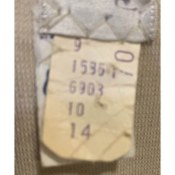 Vintage Wool Coat Medium Mary Lane 1960s Fur Collar Long Mid Century Bonded Knit - Picture 12 of 12